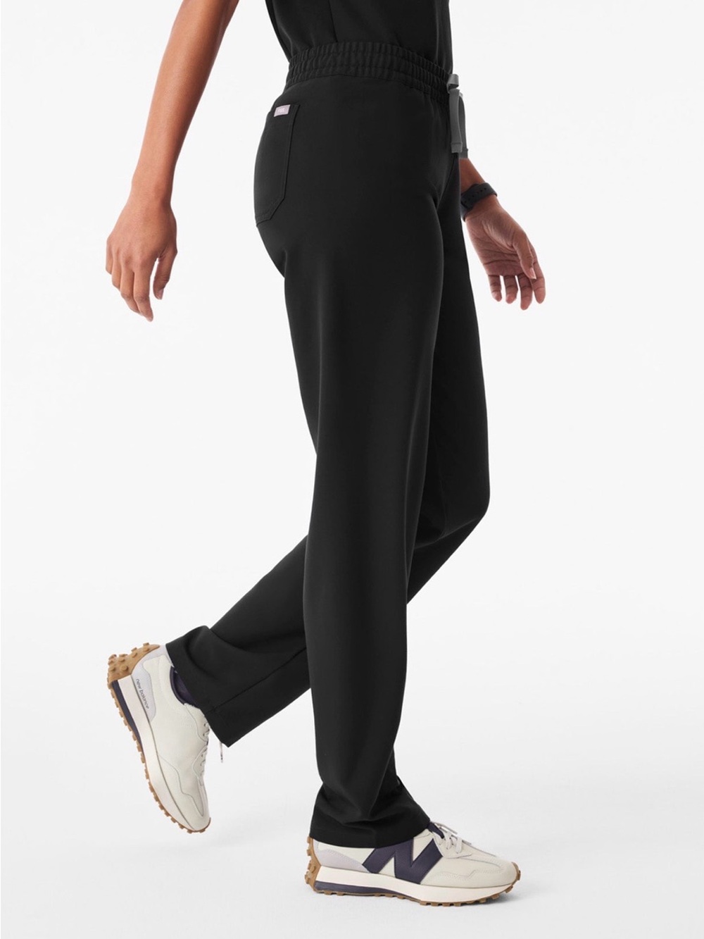 Figs Livingston Basic Scrub Pants Black 2XL TALL NWT - Picture 2 of 4